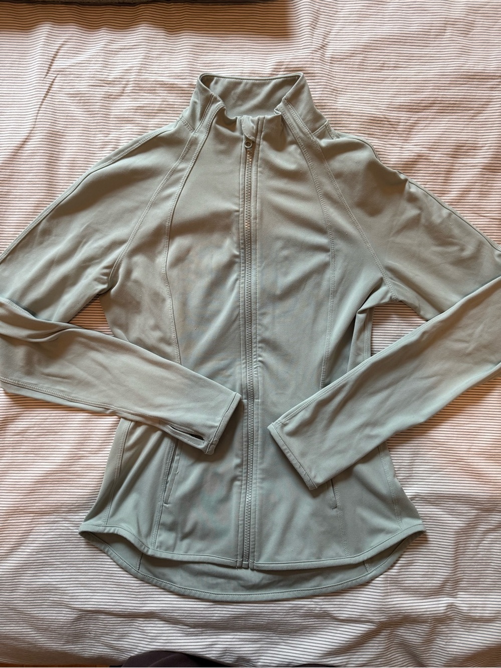 Zip-up activewear jacket